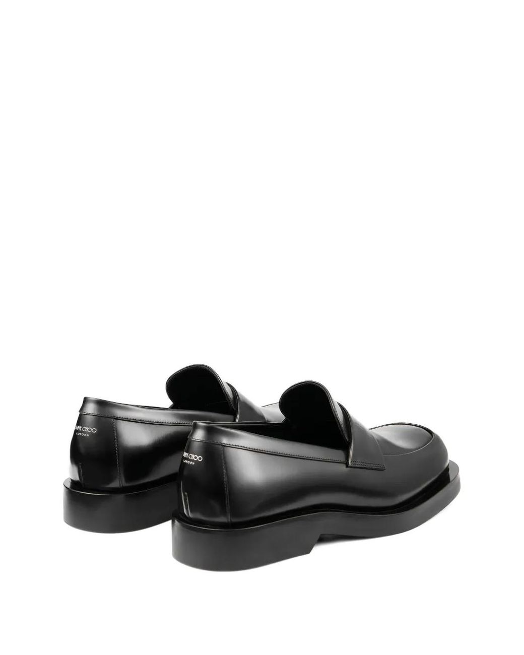 Jimmy Choo Buff Loafer Aus Leder in Black für Herren