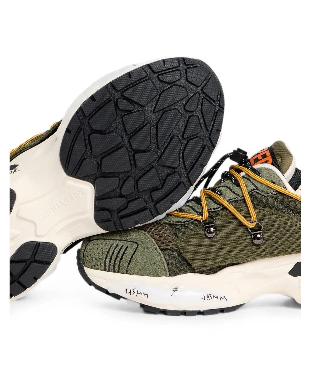 Baskets Faster DSquared² pour homme en coloris White