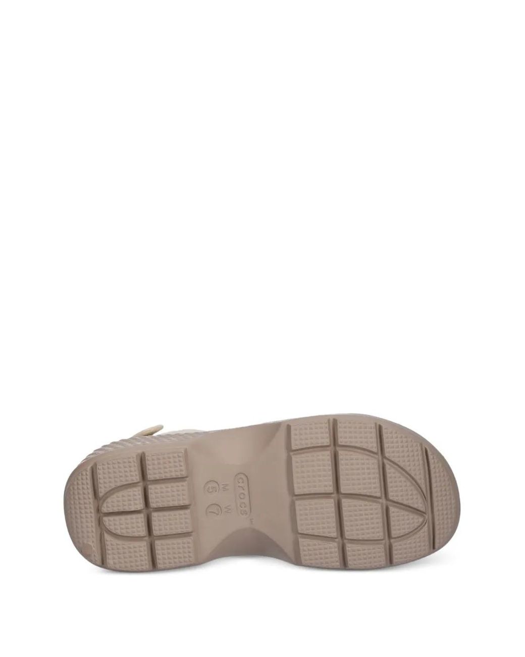 CROCSTM Natural Stomp Sandalen Mit Käfig
