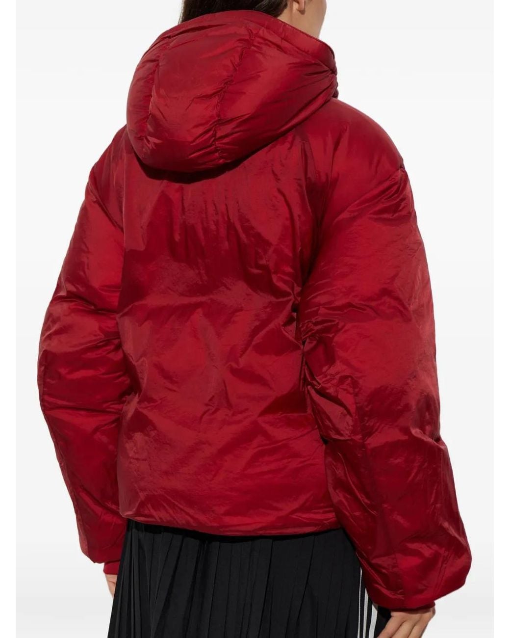 Y-3 Red Hooded Jacket
