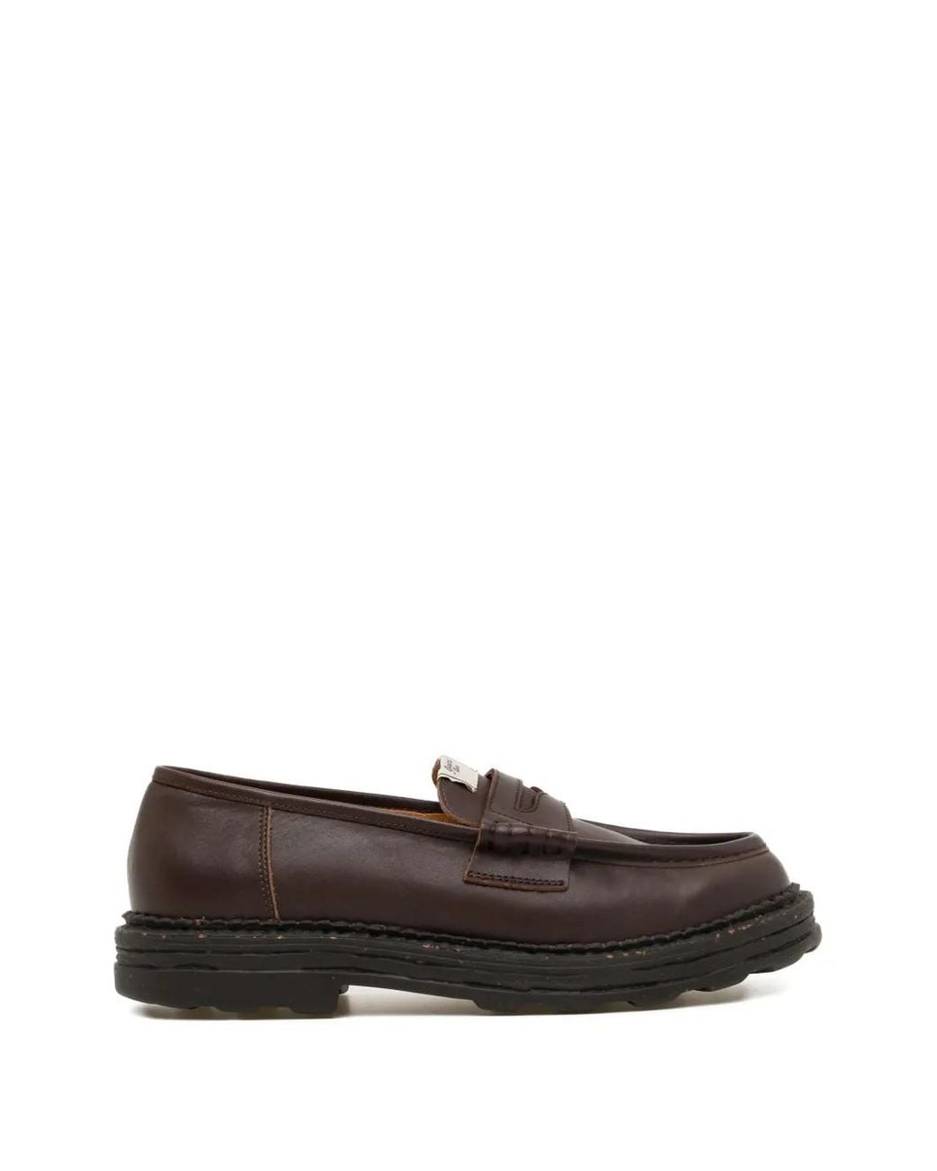 Maison Mihara Yasuhiro Brown Andy Leather Loafers