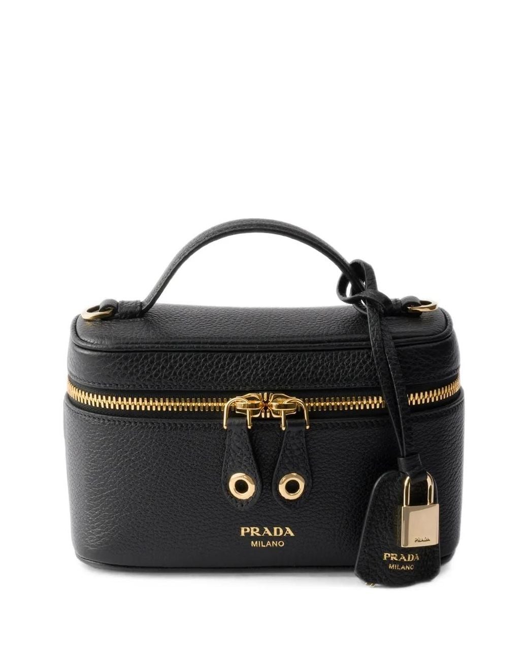 Prada Black Leather Mini-Bag