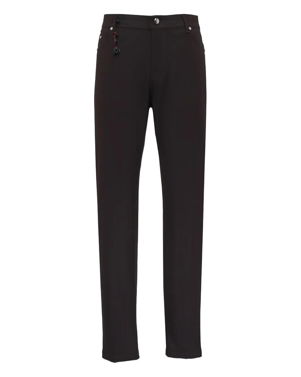 Marco Pescarolo Black Pantalon Ive À Poches for men