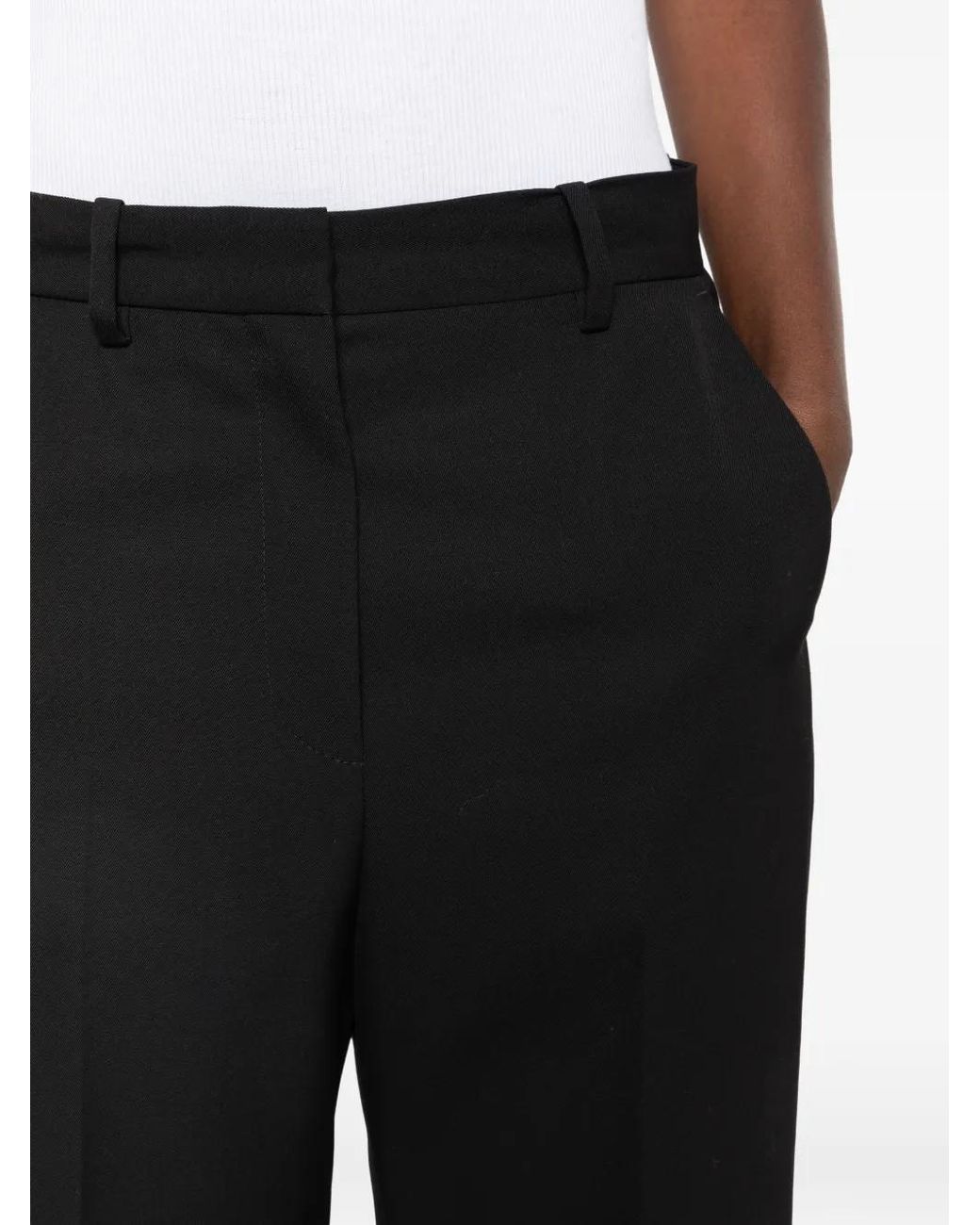 Loewe Black Wool Trousers