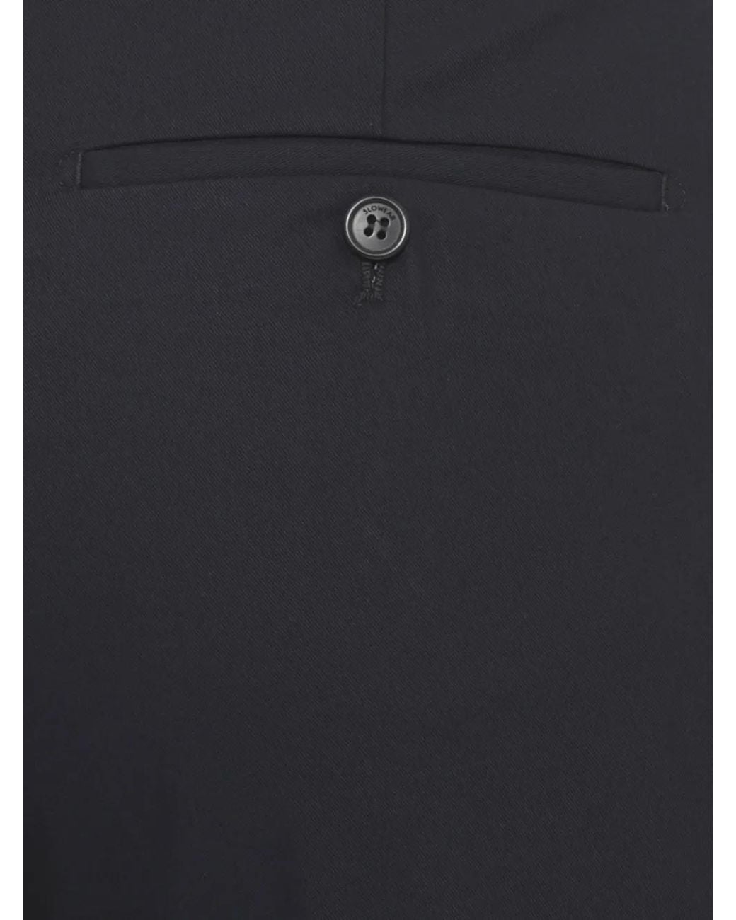 Incotex Blue Pleated Straight-Leg Trousers for men