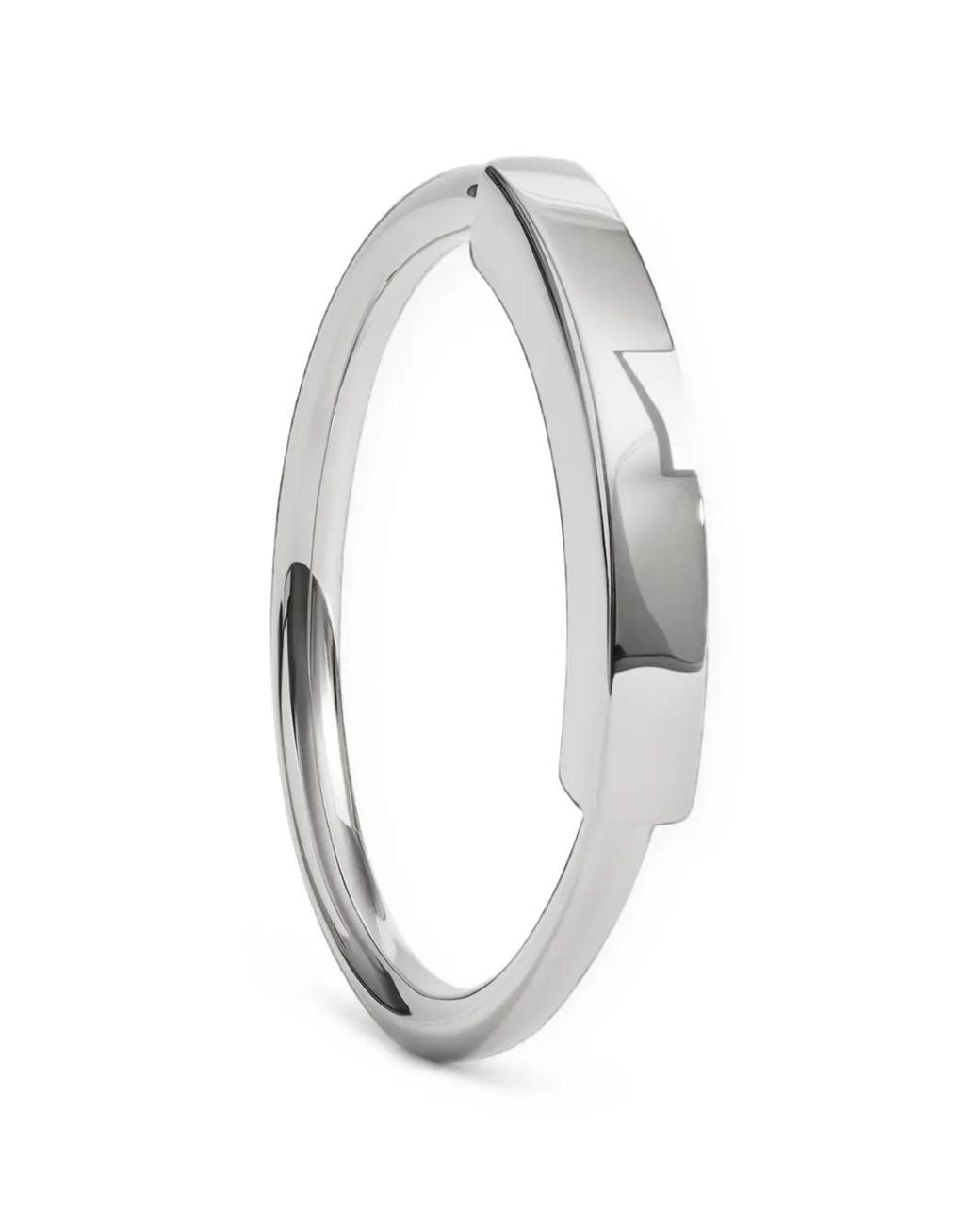Monica Vinader Metallic Mv Linear Stacking Ring
