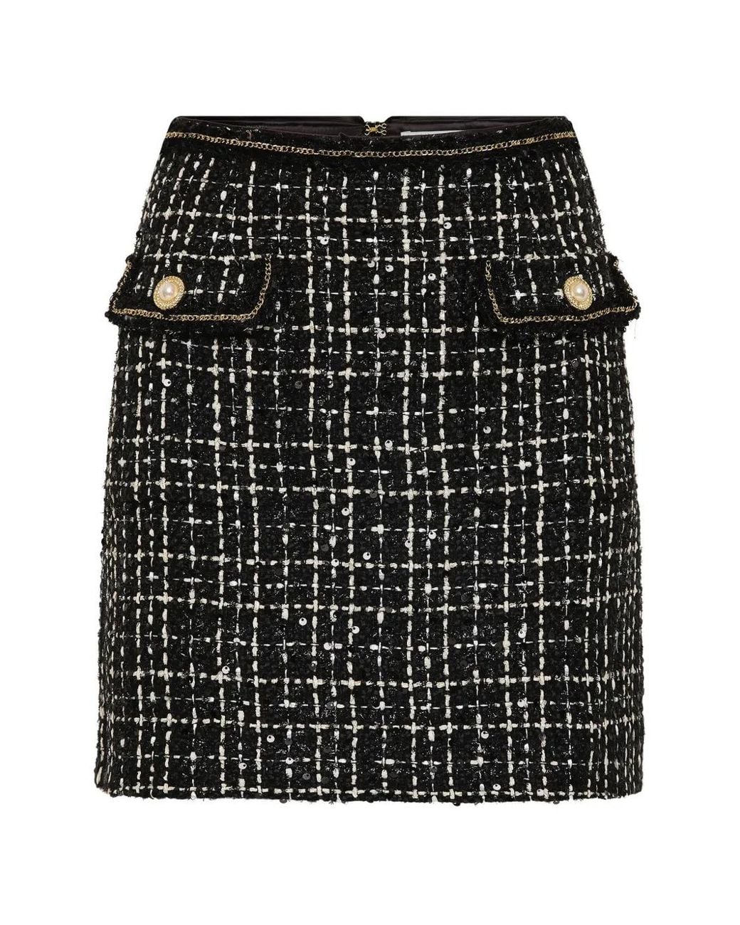 Rebecca Vallance Black Jupe Meringue