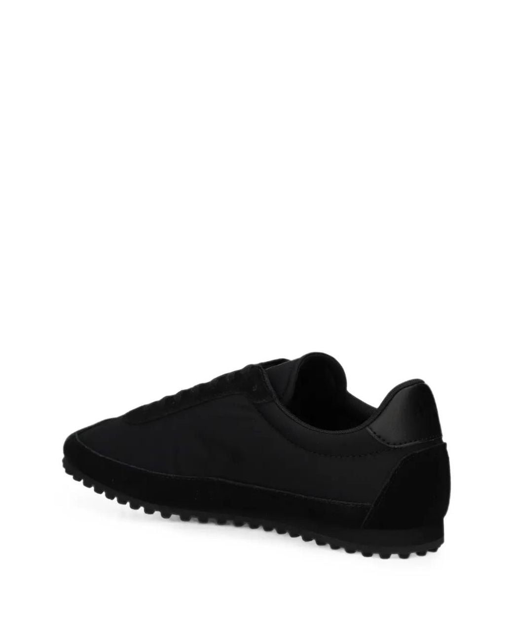 ARMANI EXCHANGE Black Logo-Patch Panelled Sneakers for men