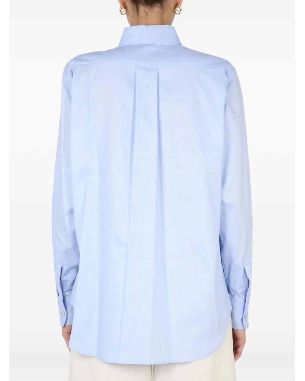 Ballantyne Blue Buttoned-Up Shirt