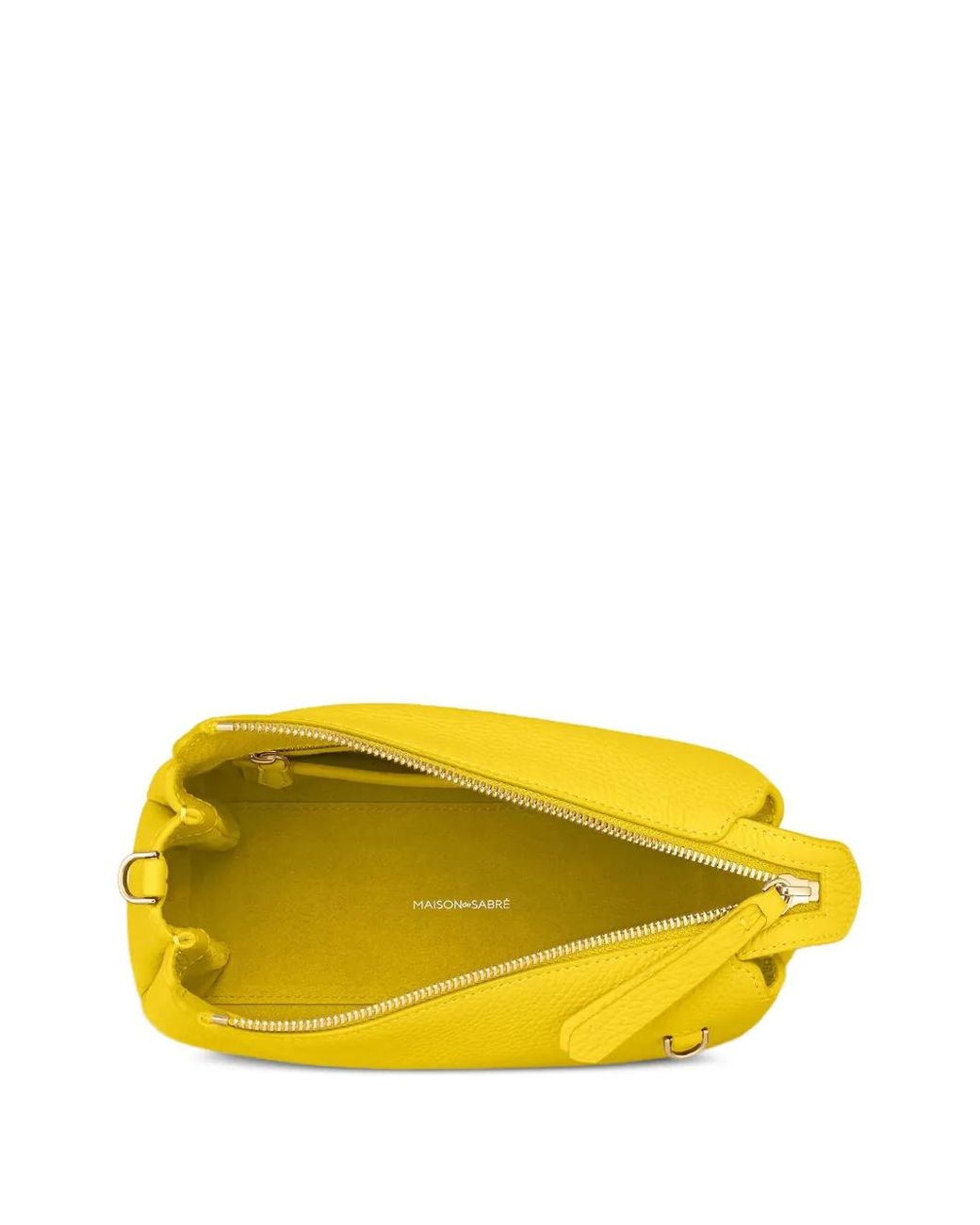 Maison De Sabre Yellow Soft Trio Shoulder Bag