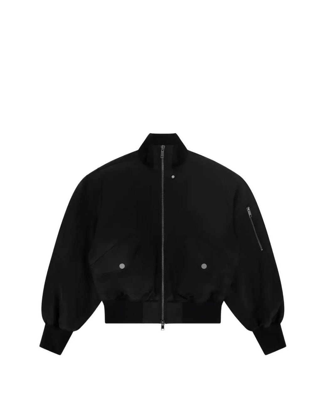 Entire studios Black Echo Bomber Jacket