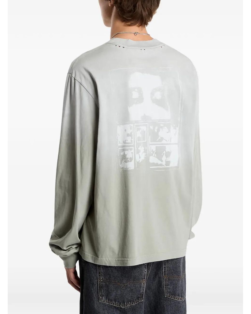 M I S B H V Gray 7:30 Pm Lakefront Long-Sleeve T-Shirt