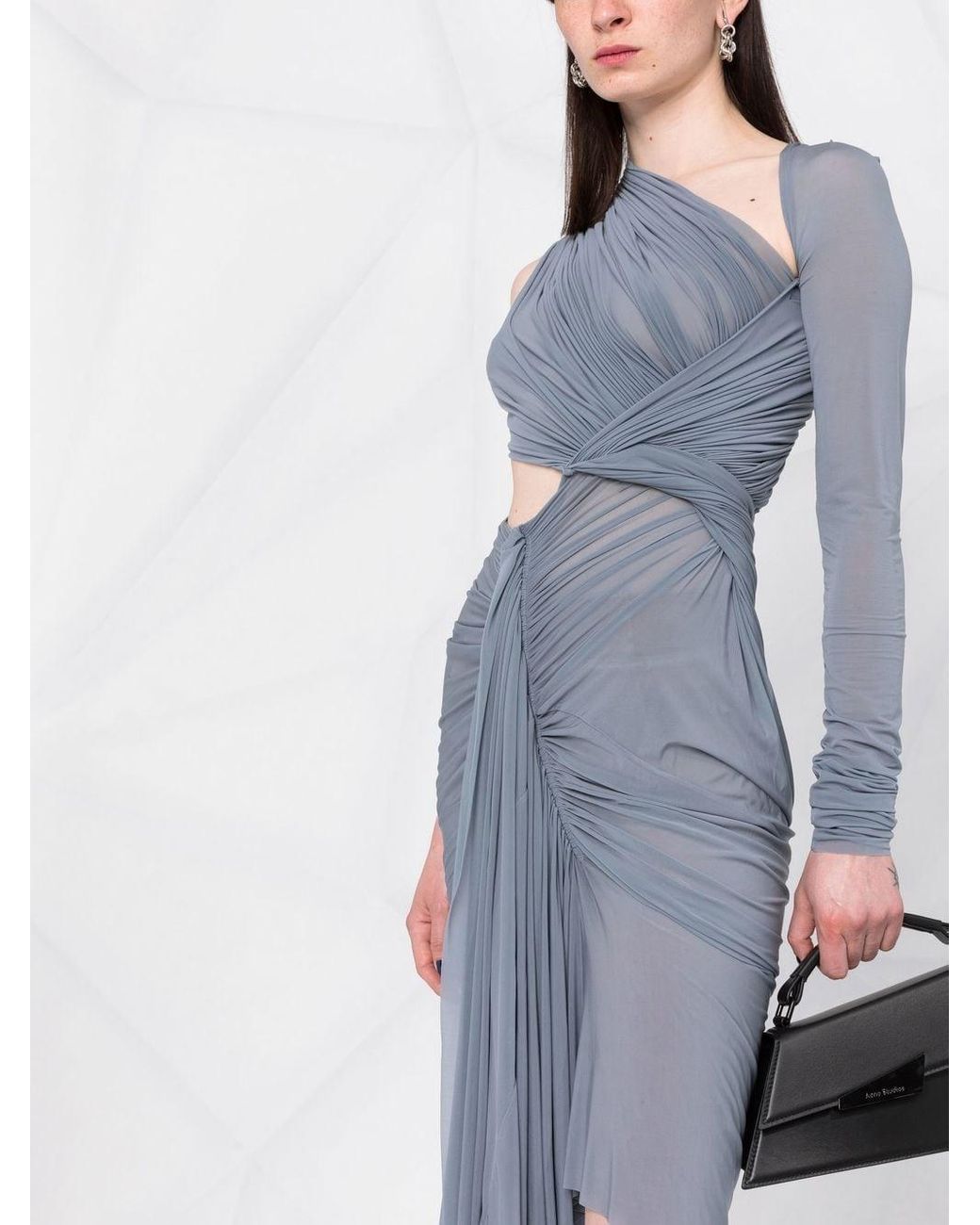 rick owens cut out dress