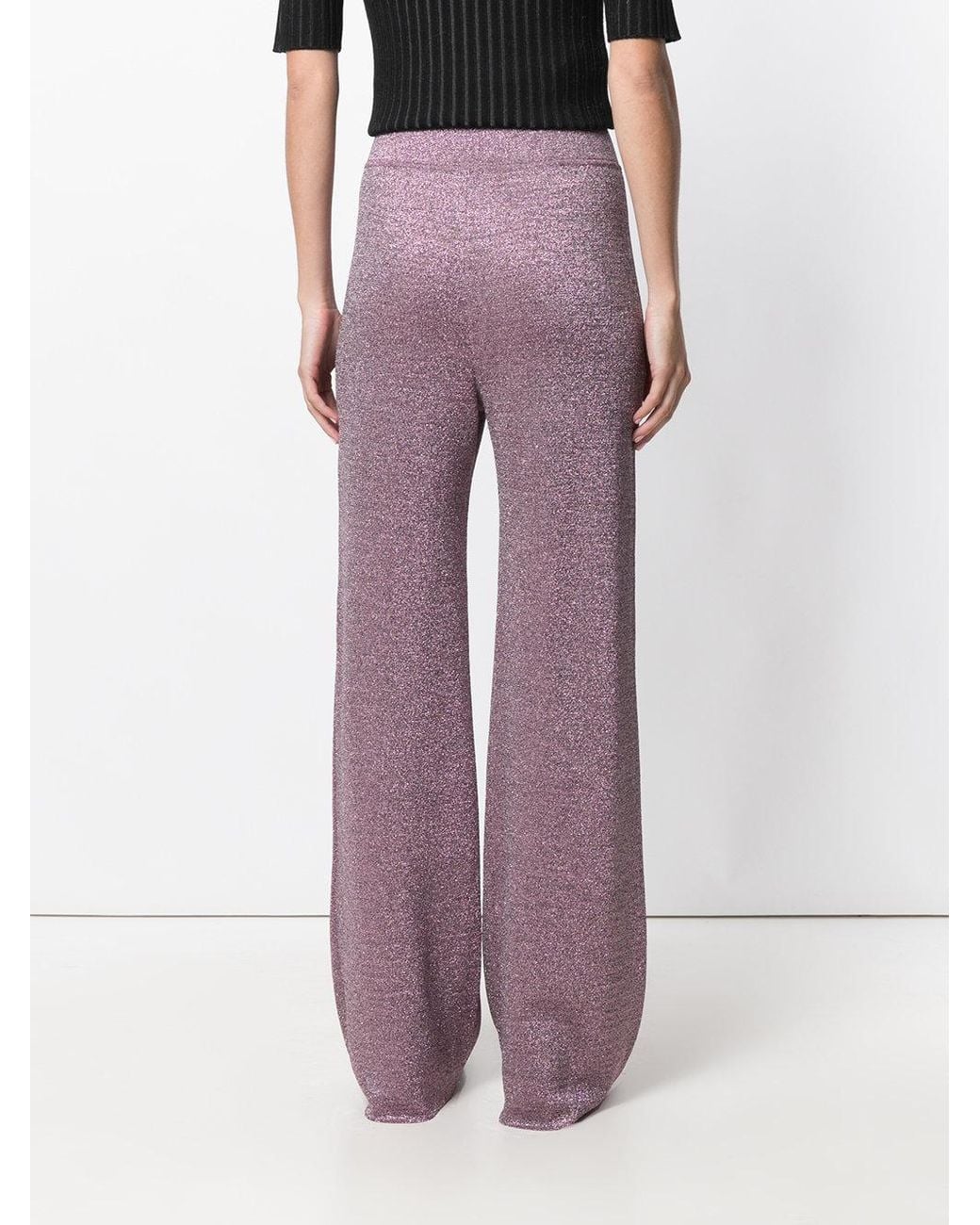 Missoni Synthetic Glitter Pants in Pink 