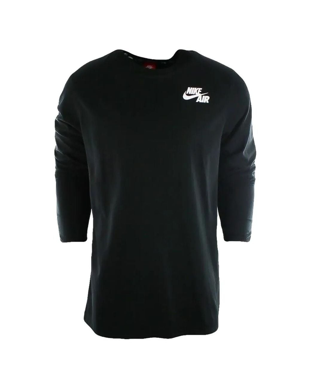 Nike Black Logo-Detail T-Shirt for men