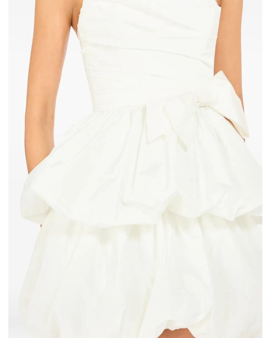 Jenny Packham White Elaine Mini Dress