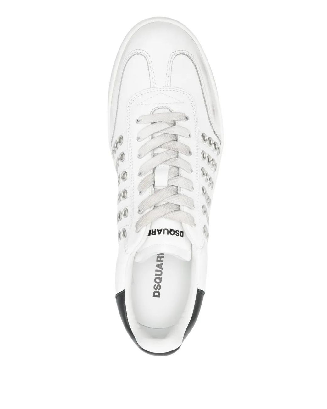 DSquared² Boxer Sneakers in White für Herren