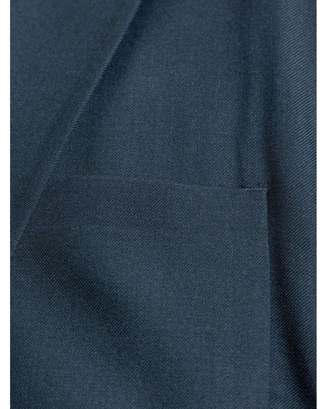 Paul Smith Blue Single-Breasted Wool Blazer for men