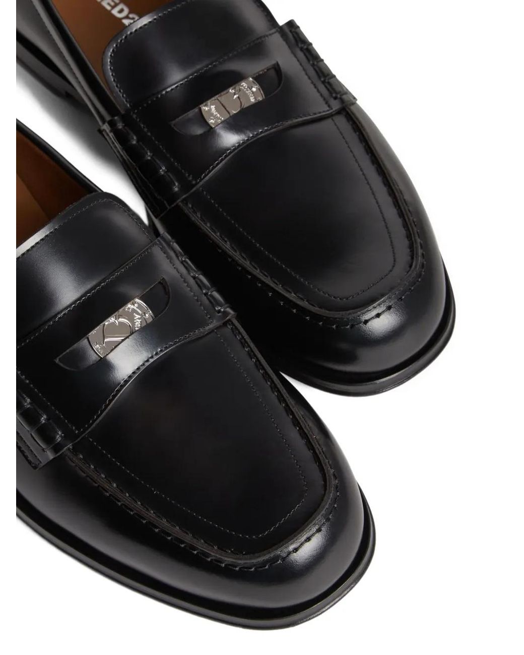 DSquared² Black Neoclassic Loafers for men