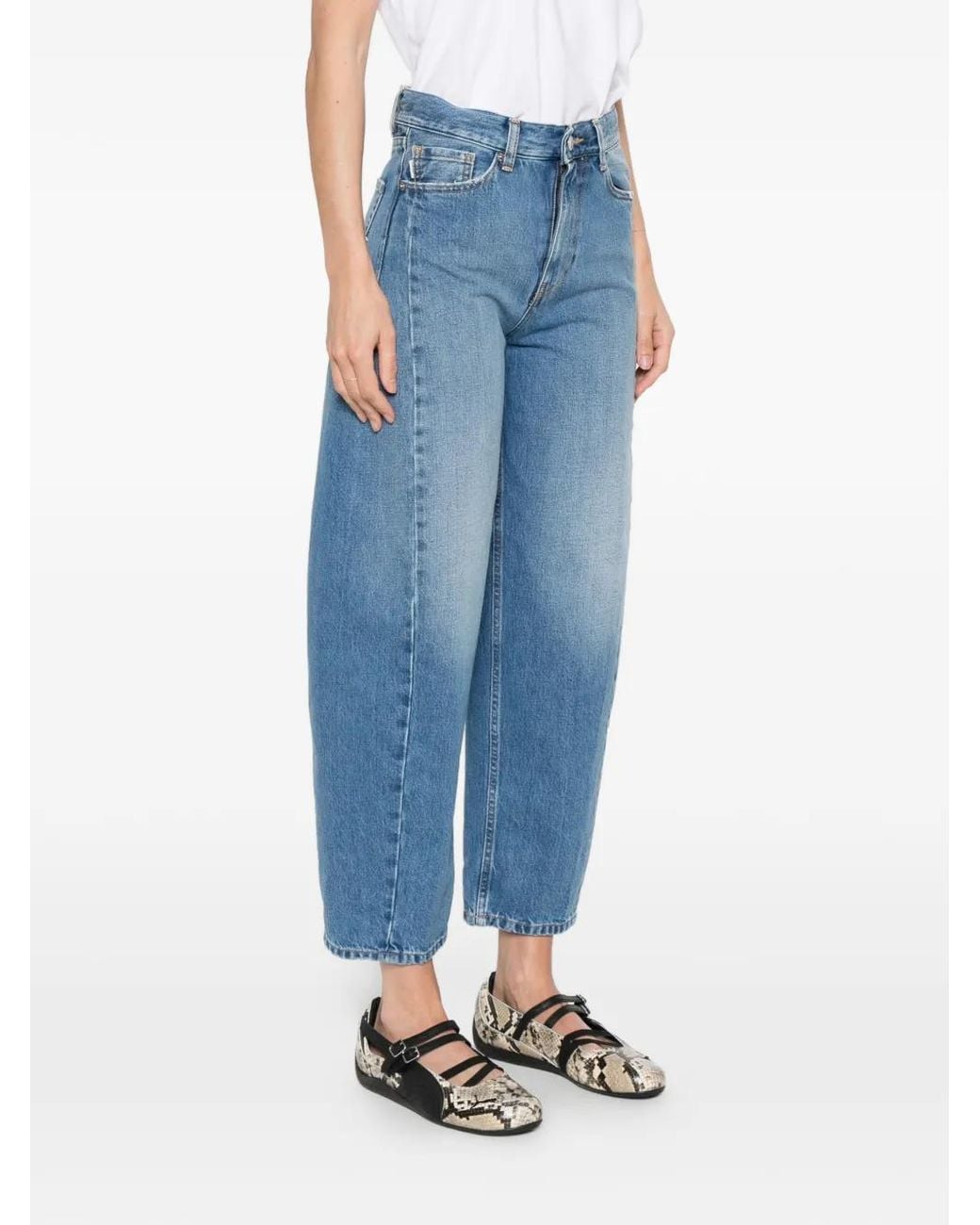 ViCOLO Blue Barrel Jeans