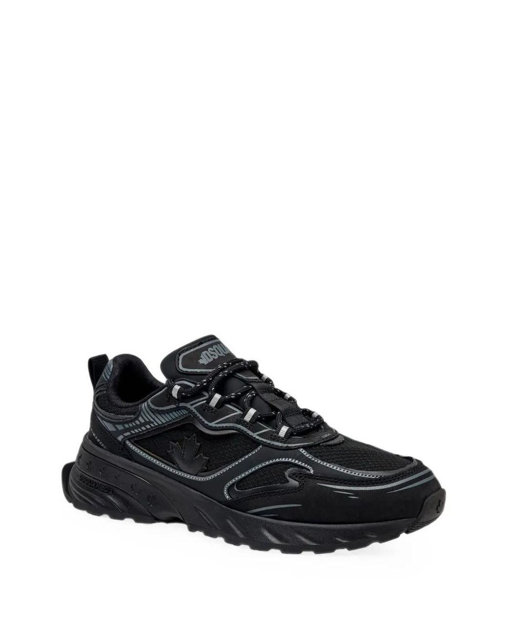 DSquared² Black Sprinter Sneakers for men