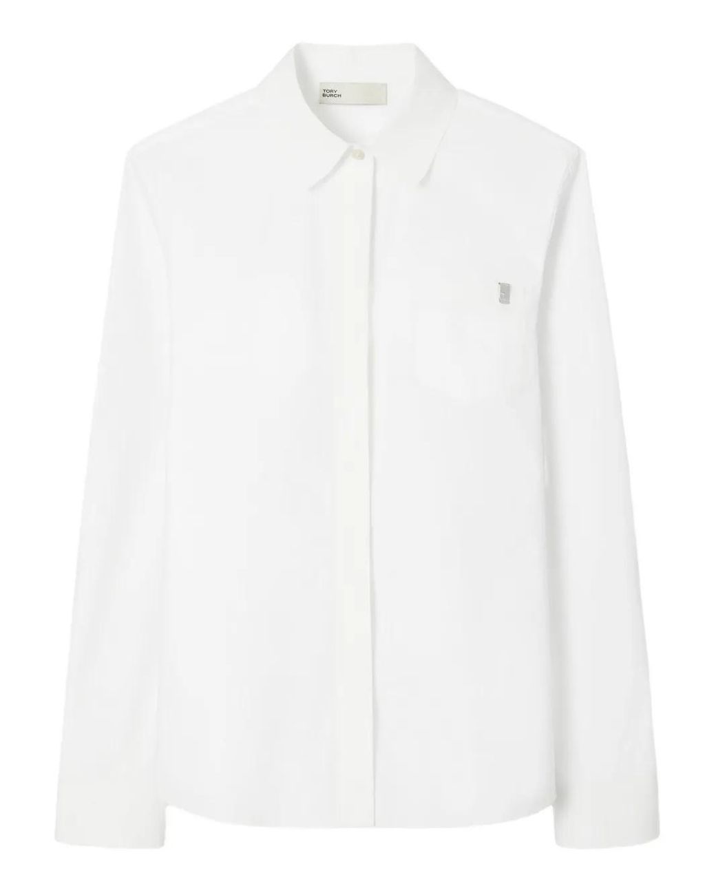 Tory Burch White Long-Sleeve Shirt