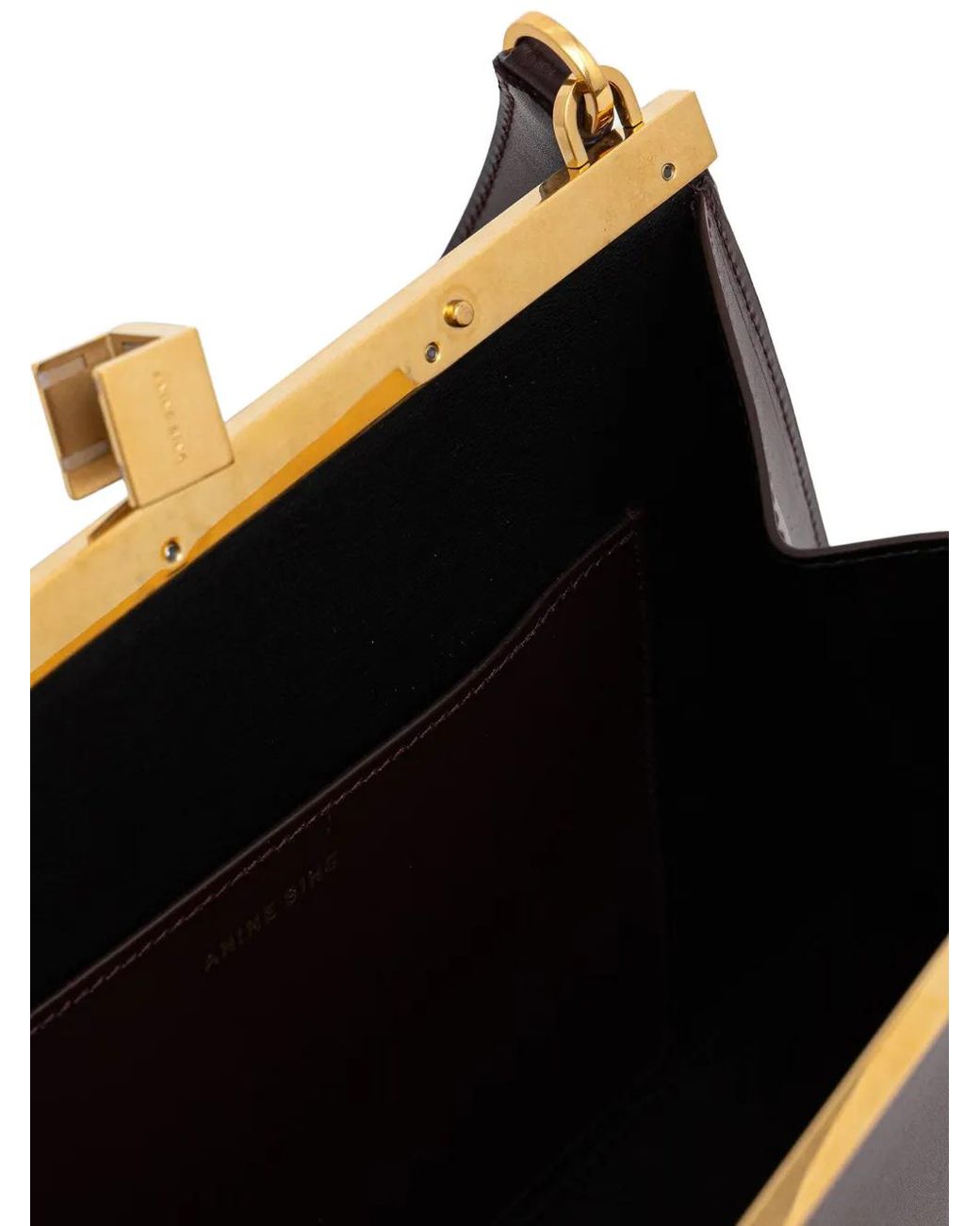 Anine Bing Purple Bag Smooth Leather