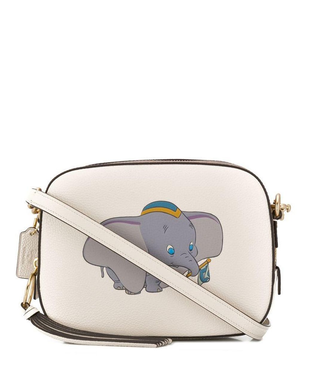 COACH Disney Dumbo Print Bag in White | Lyst