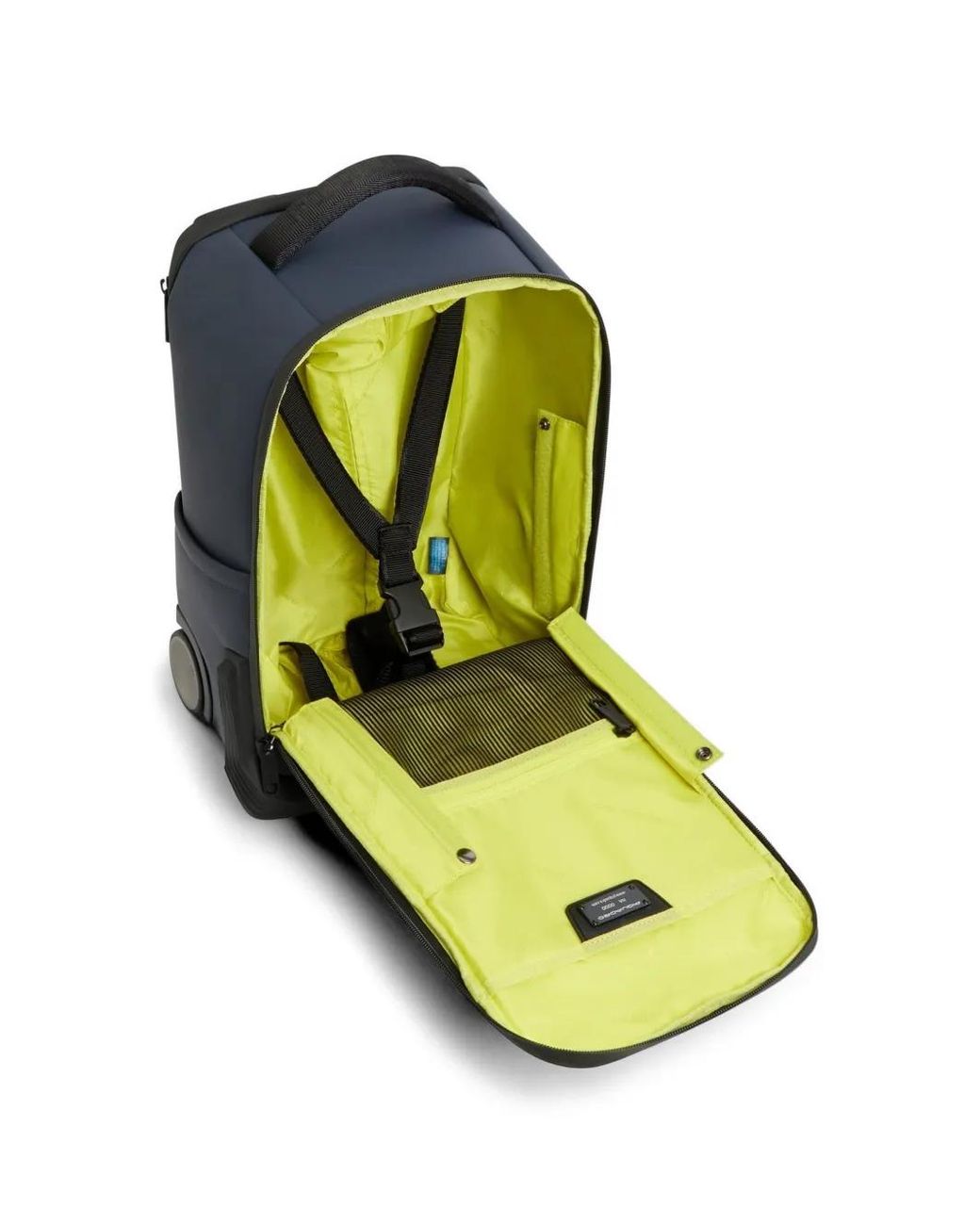 Piquadro Blue Water-Resistant Travel Backpack for men