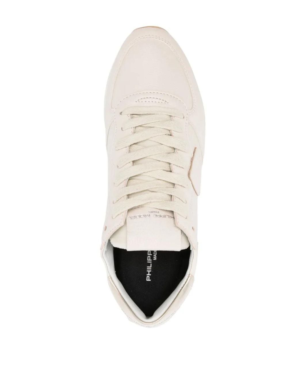 Philippe Model White Trpx Panelled Sneakers