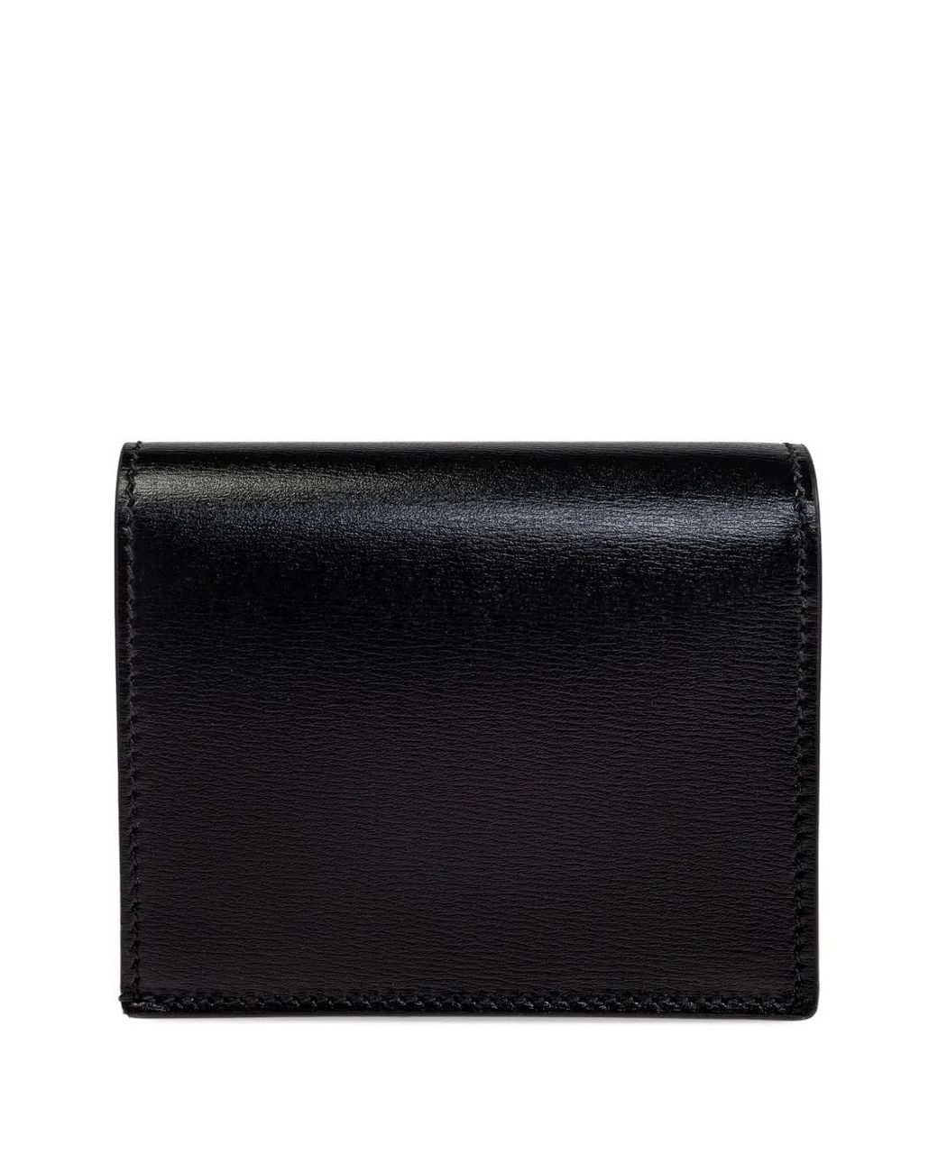 McQueen Black Leather Wallet