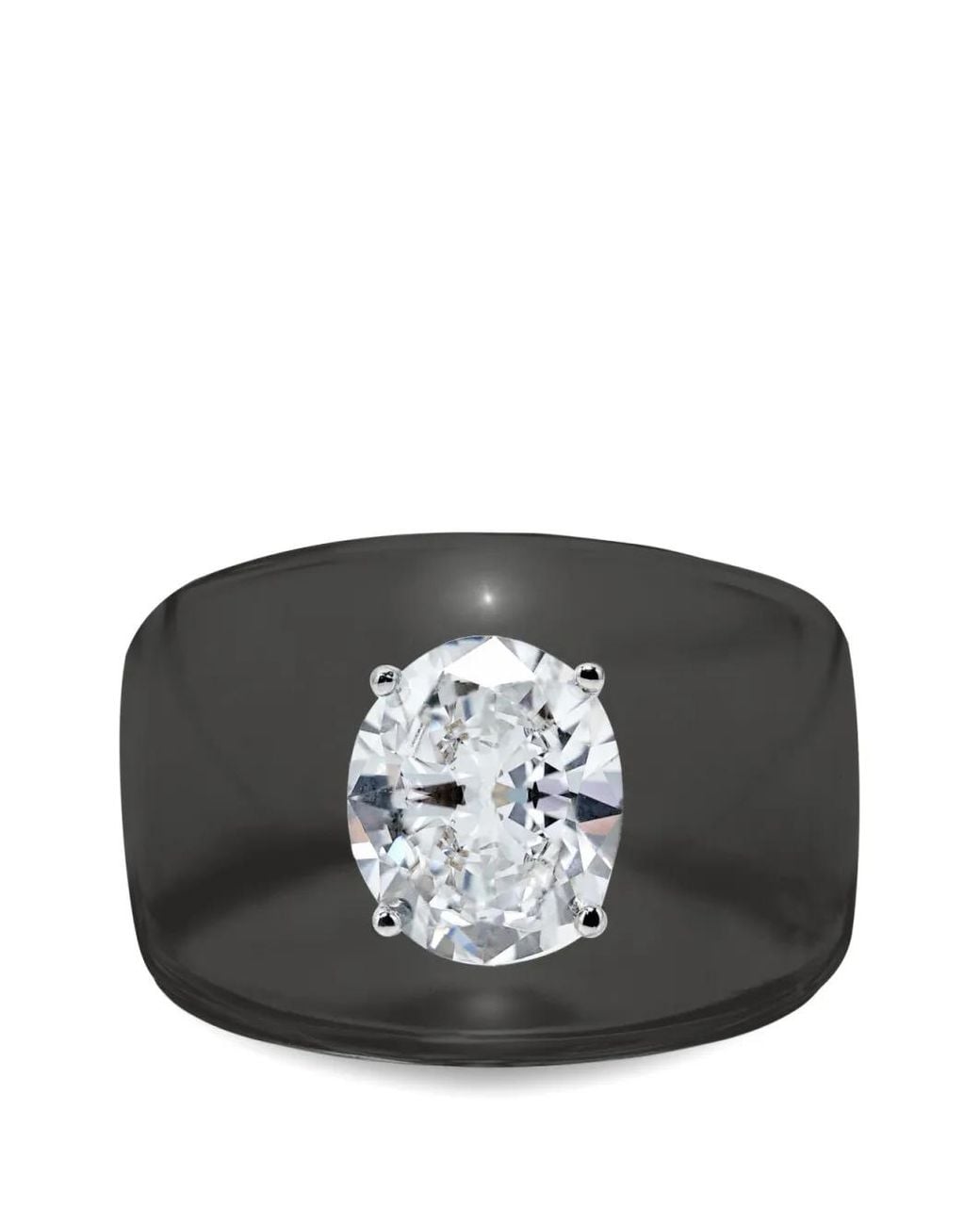 SOLO for Diamonds Black Diamond Dome Ring