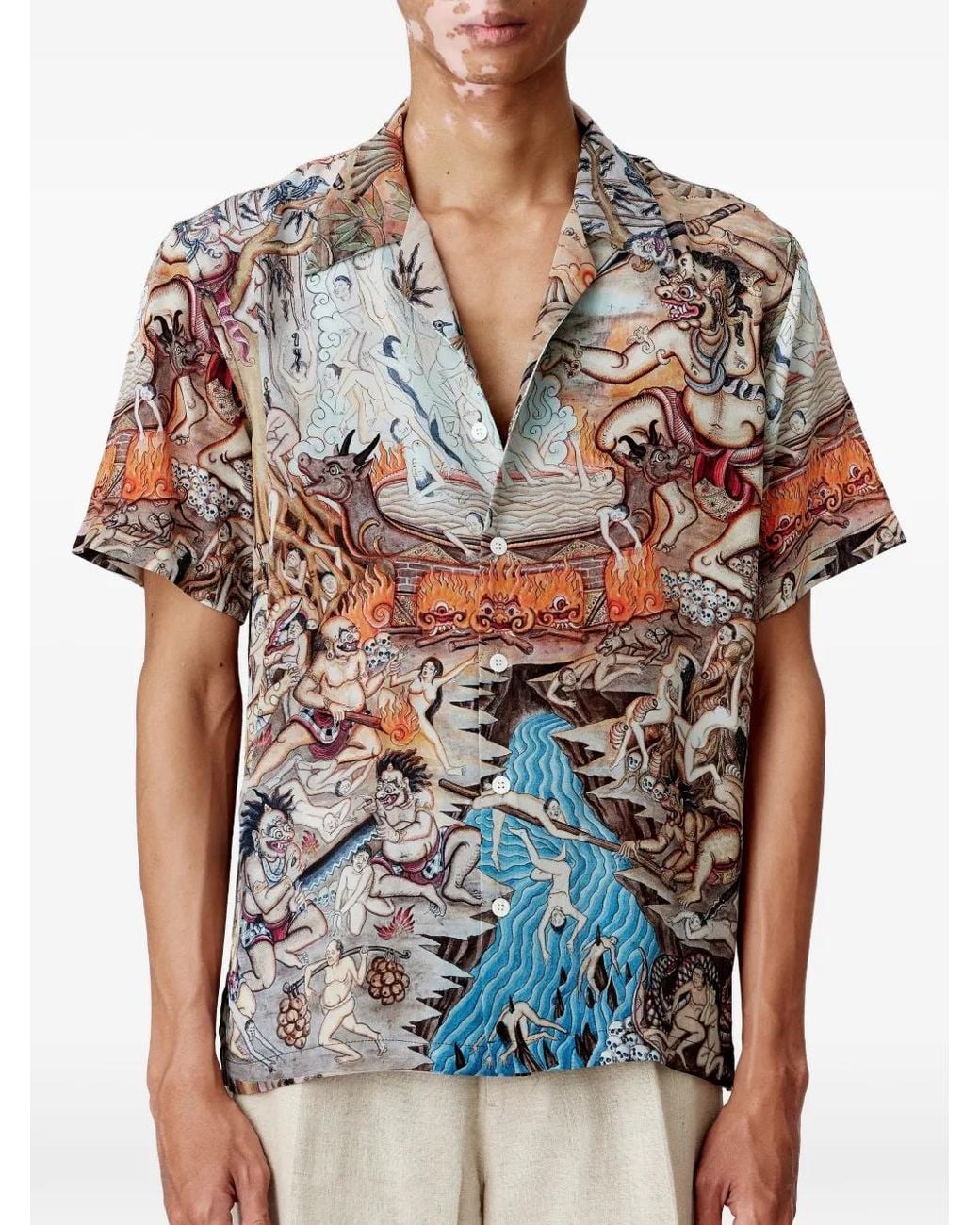 Camicia di Endless Joy in Gray da Uomo