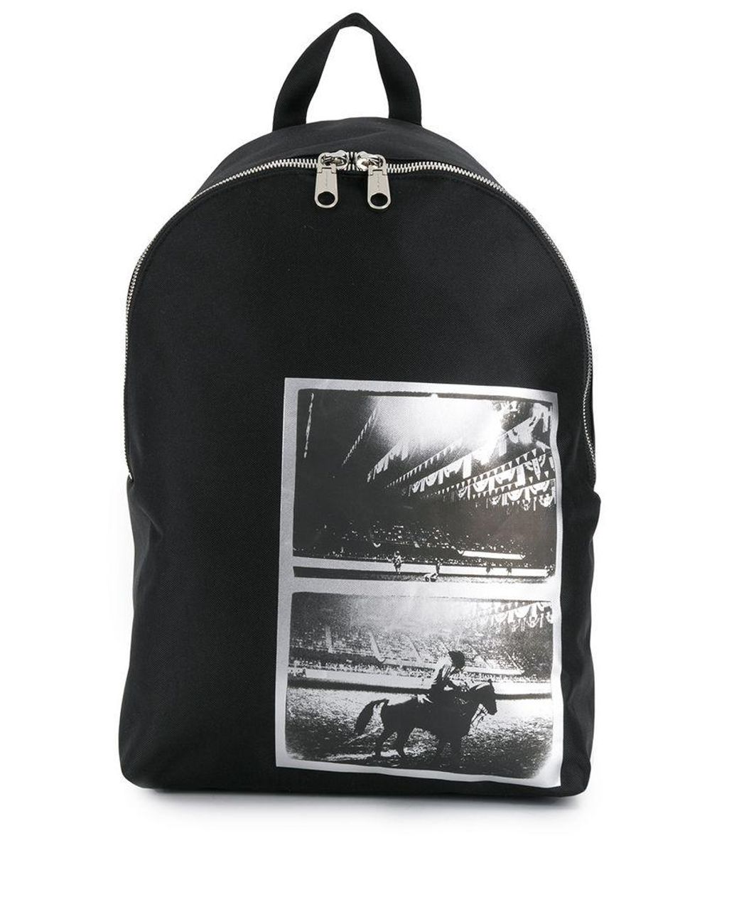 Calvin Klein Denim Andy Warhol Photo Art Backpack in Black Lyst Australia