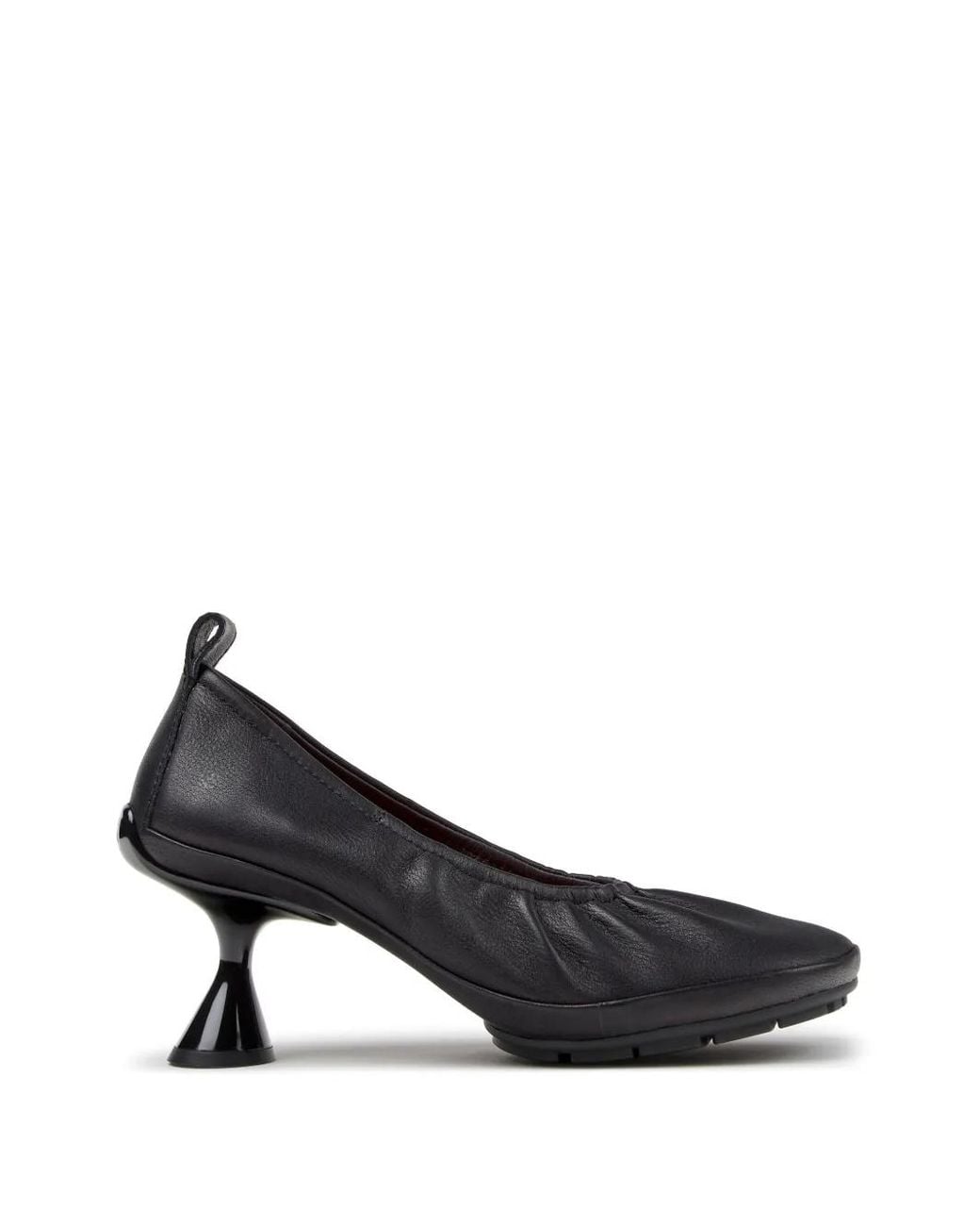 Camper Blue Right Left Leather Pumps