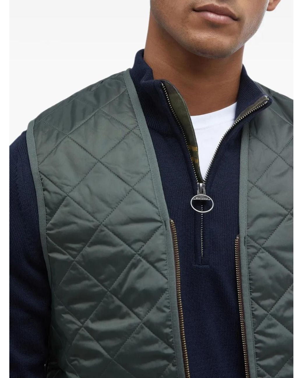 Barbour Multicolor Quilted Waistcoat for men
