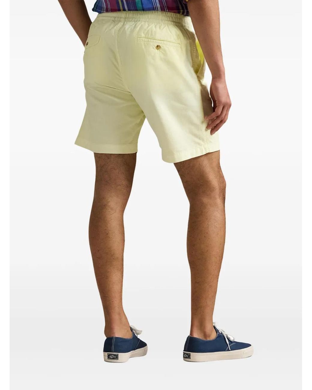 Polo Ralph Lauren Green Elasticated Waistband Bermuda Shorts for men