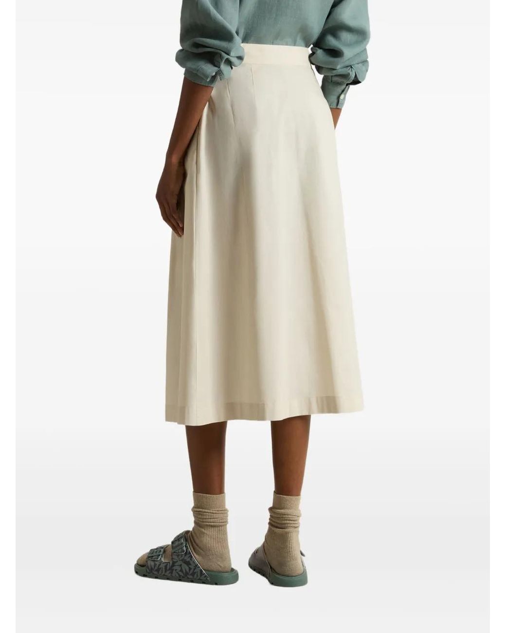Woolrich Natural Easy Full Skirt
