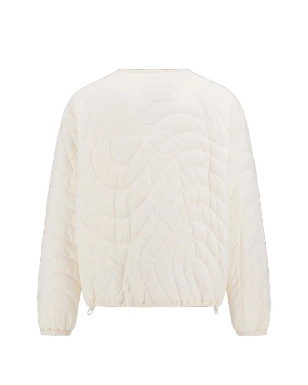 Laminar White Quilted Jacket