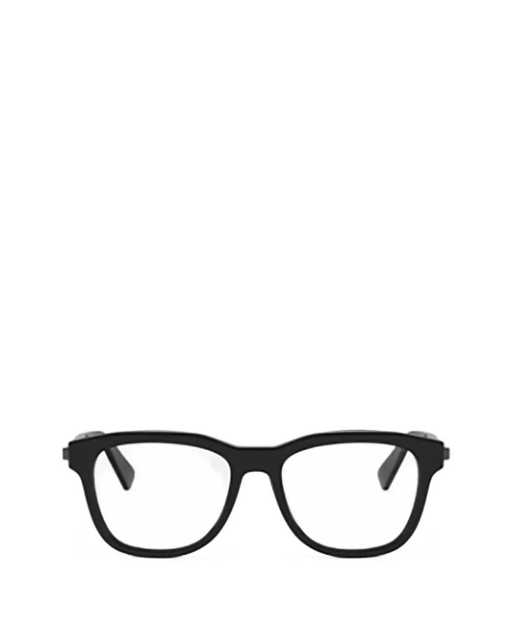 BVLGARI Black Brille Mit Eckigem Gestell