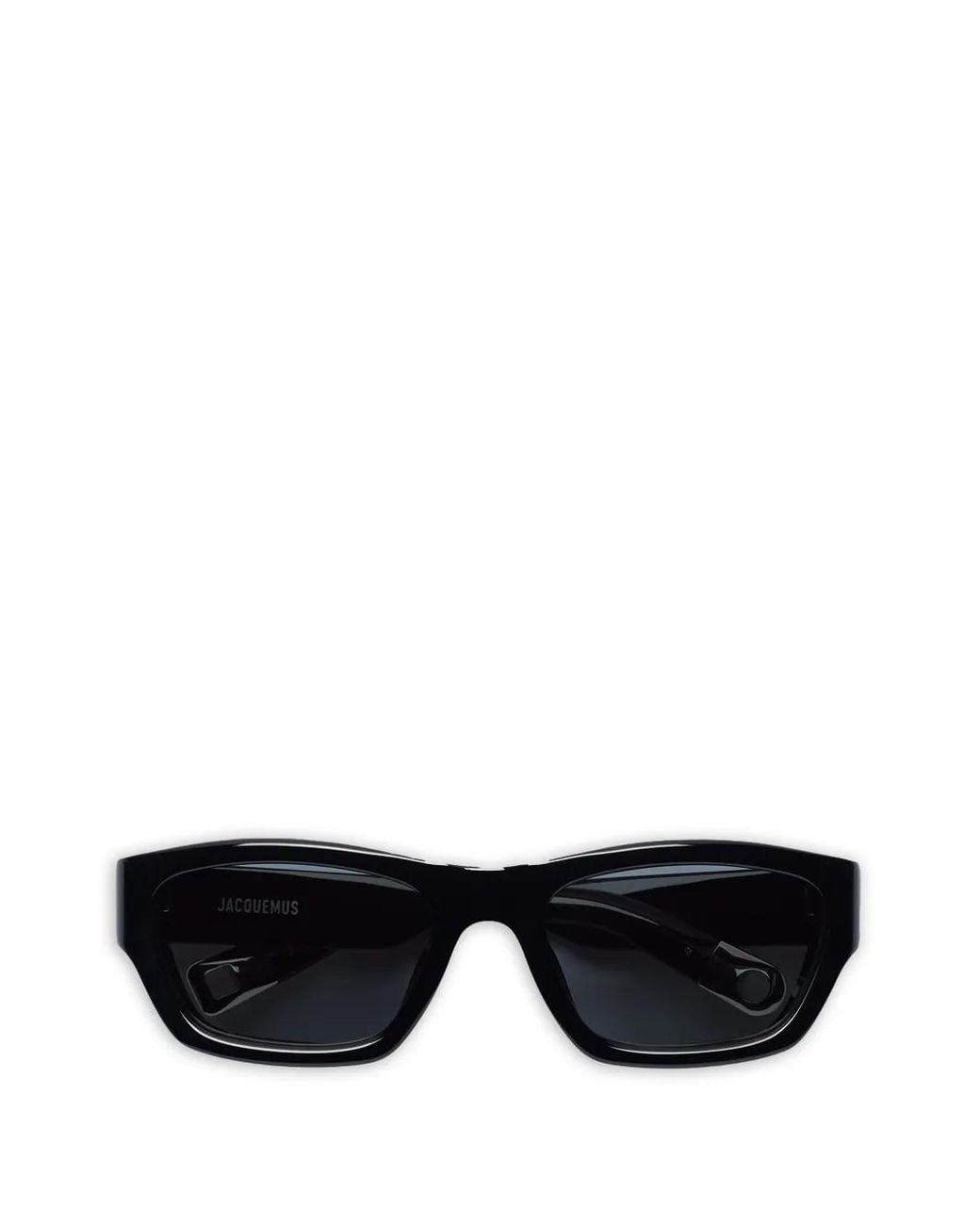 Jacquemus Black Rectangle-Frame Sunglasses