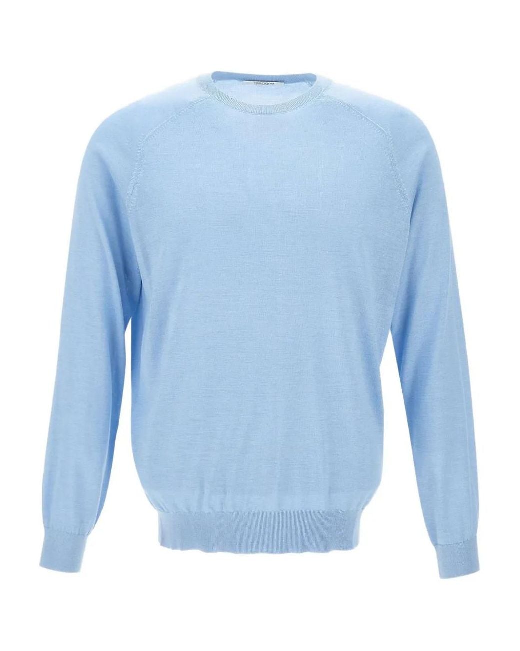 Kangra Blue Crew-Neck Sweater for men