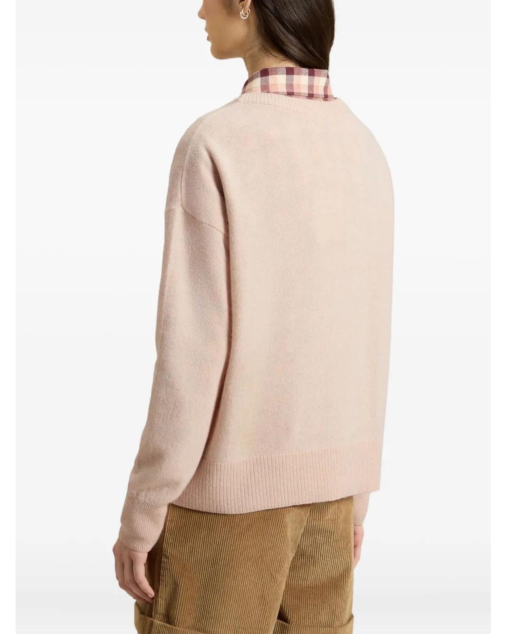 Woolrich Natural Crew-Neck Sweater