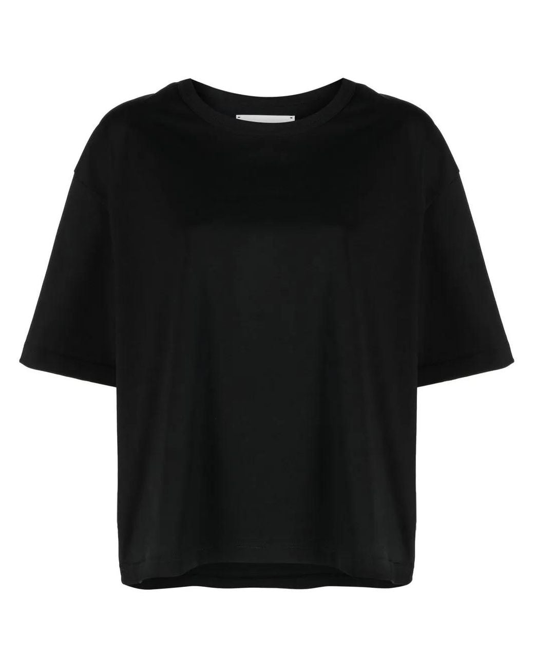 Studio Nicholson Black Lee Short-Sleeved T-Shirt