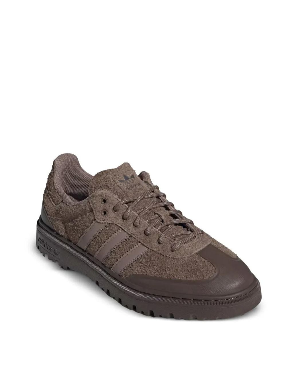 Adidas Brown Samba Winterised Sneakers for men
