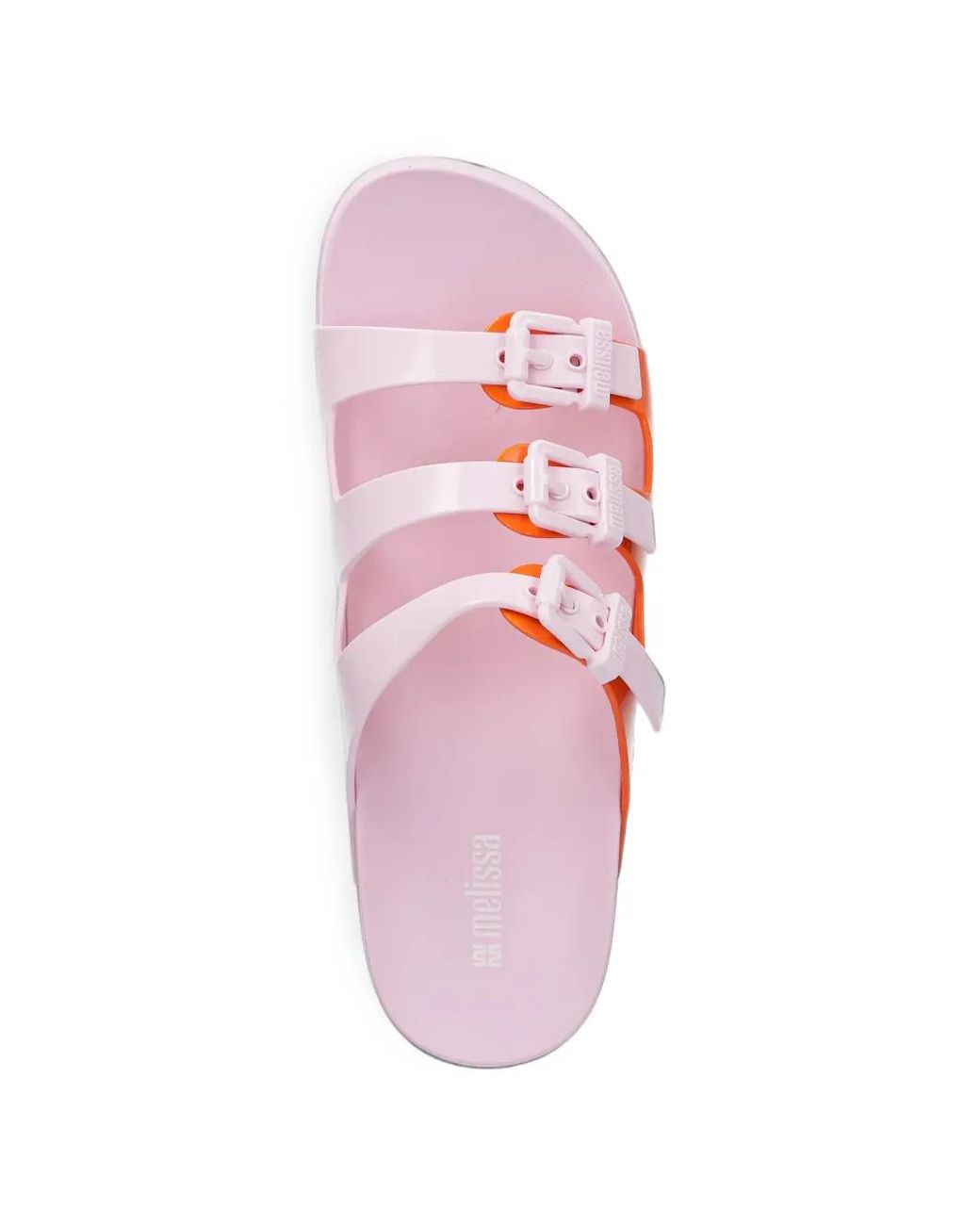 Melissa Pink Claquettes Cozy À Boucle