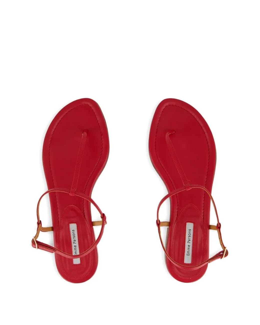 Emme Parsons Red Cecilia Sandals