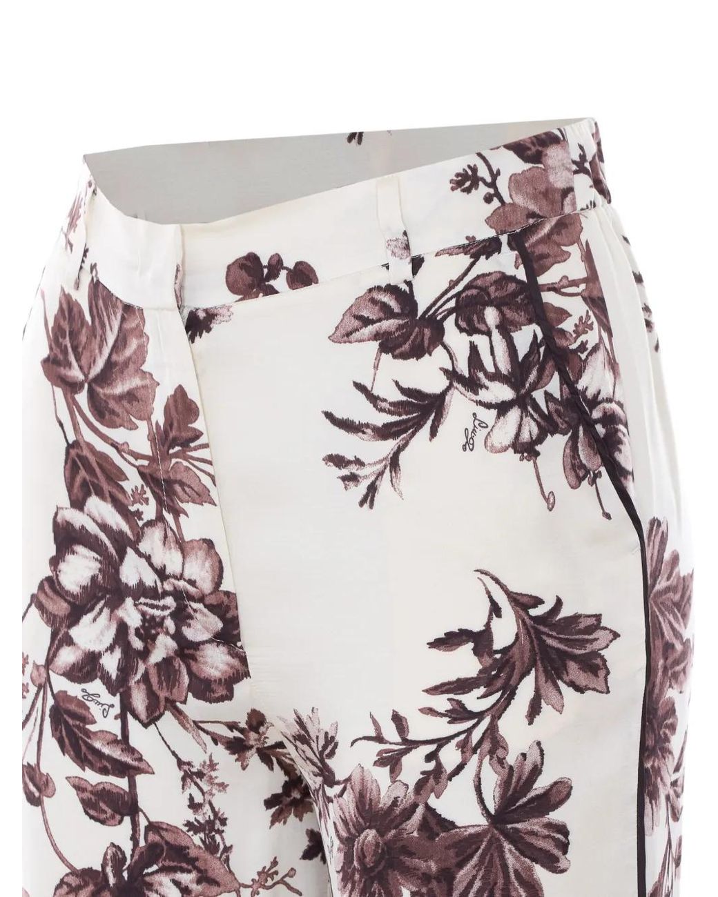 Liu Jo White Wide Trousers