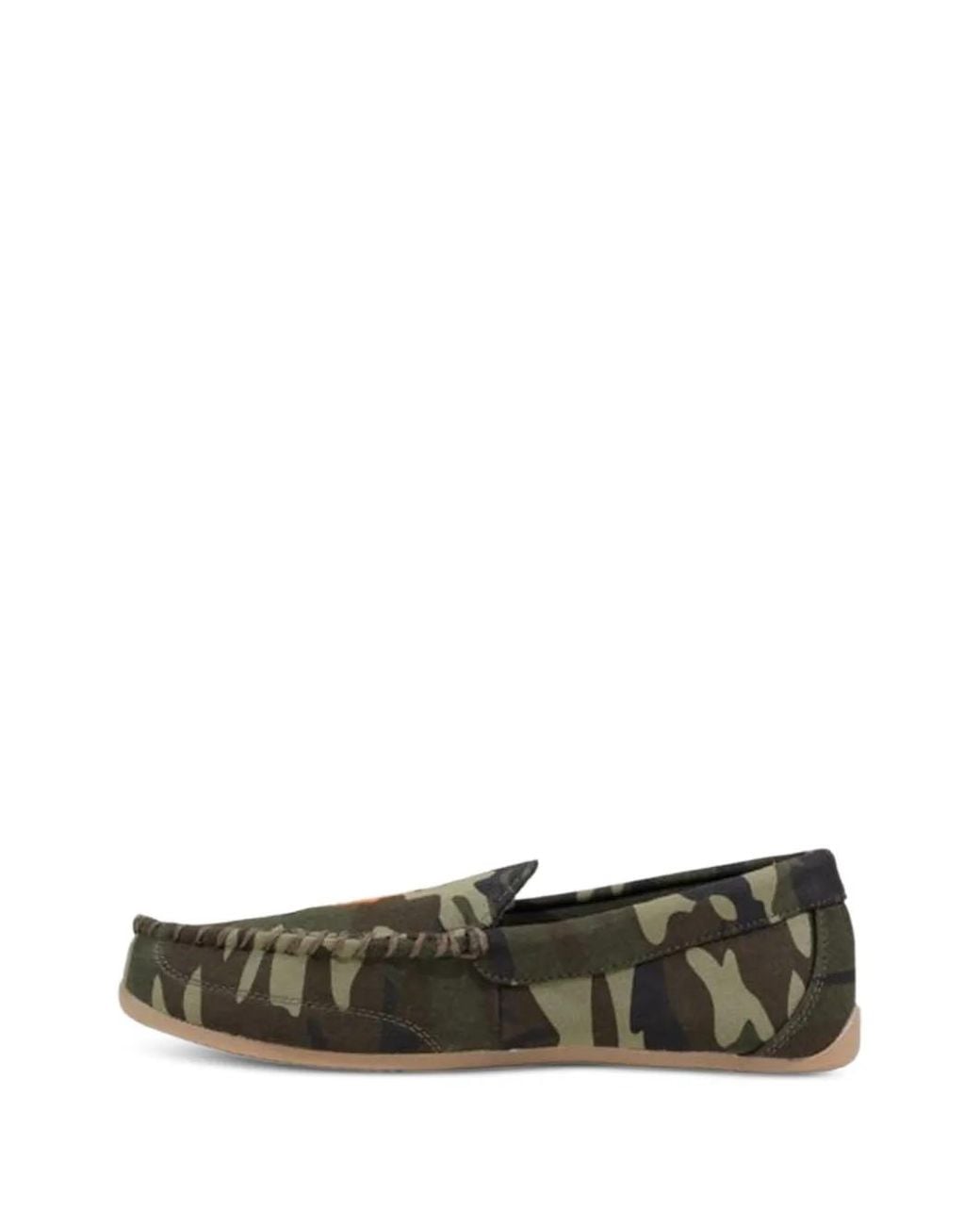 Polo Ralph Lauren White Declan Camouflage-Print Loafers for men
