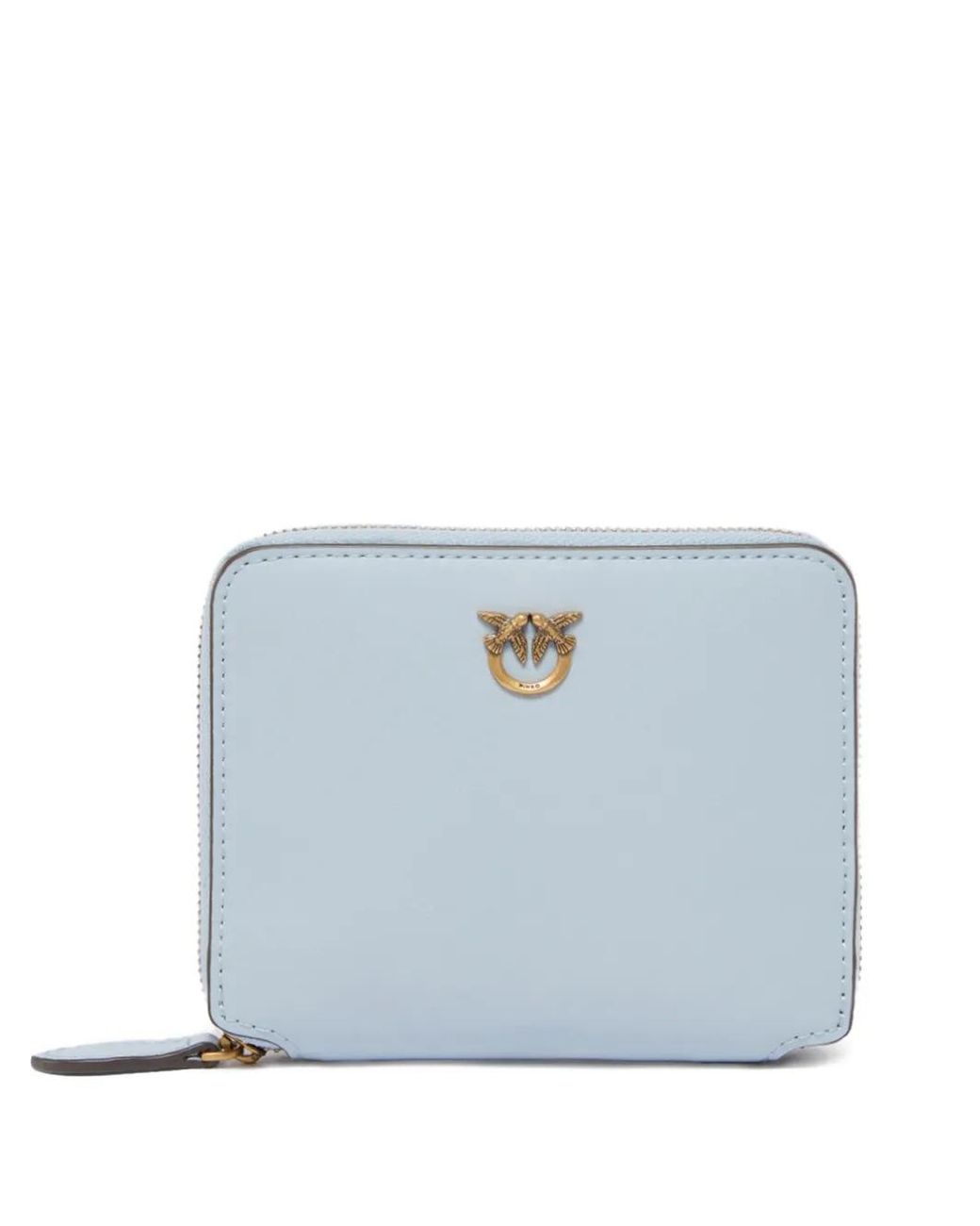 Pinko Blue Logo Zip Wallet